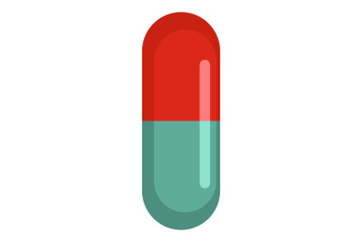 Medication icon, cartoon style