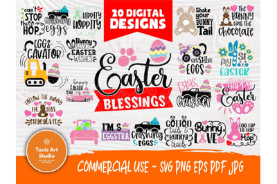 Easter SVG Bundle, Happy Easter Svg Quotes, Shirts