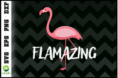 Flamazing Pink Flamingo novelty Flamingo