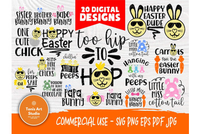 Easter SVG Bundle, Kids Easter Svg, Easter Shirts