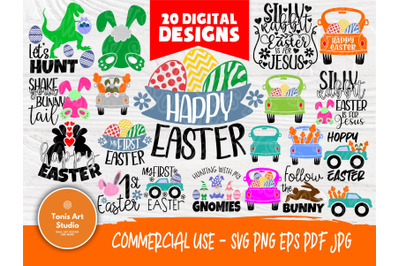 Easter SVG Bundle, Funny Quotes Svg, Png