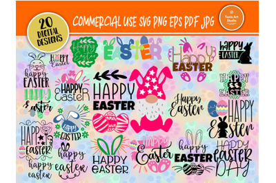 Easter SVG Bundle, Funny Easter Gnomes Svg, Png