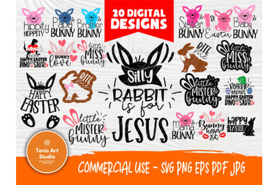 Easter SVG Bundle, Funny Quotes Svg, Png