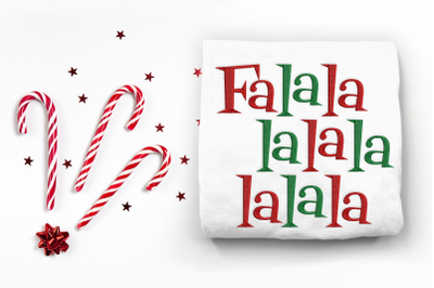 Christmas FaLaLa | Embroidery