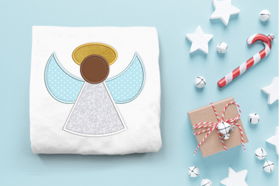 Christmas Angel | Applique Embroidery