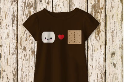 Smore Love | SVG | PNG | DXF | EPS