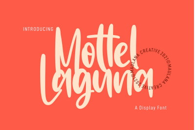 Mottel Laguna Display Font