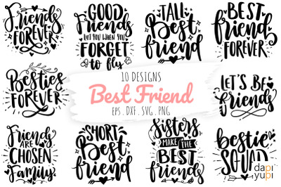 Best Friend Quotes Bundle, Friend Bundle