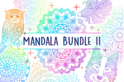 Mandala SVG Cut File Bundle II - 25 files