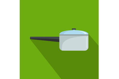 Scoop icon, flat style
