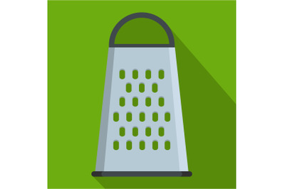 Grater icon, flat style