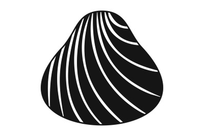 Hard shell icon, simple style