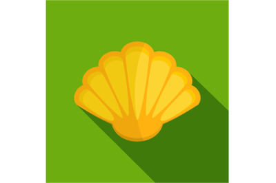 Nice shell icon, flat style