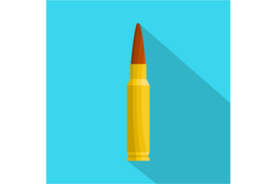 Small bullet icon, flat style