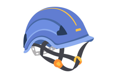 Helmet icon, flat style