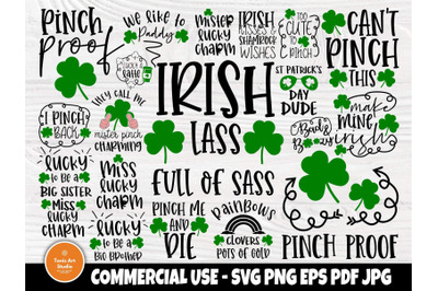 St Patricks Day SVG Bundle, Irish Svg, Lucky Svg