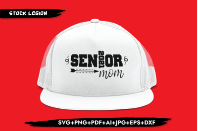 Senior 2021 Mom Arrow SVG