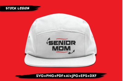 Senior Mom Arrow SVG