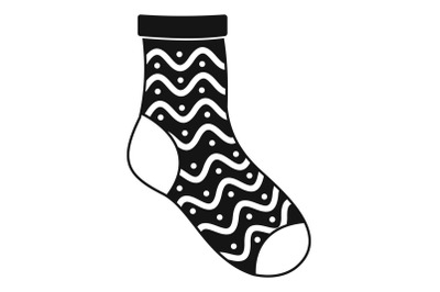 Nice sock icon, simple style