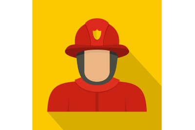 Hero icon, flat style