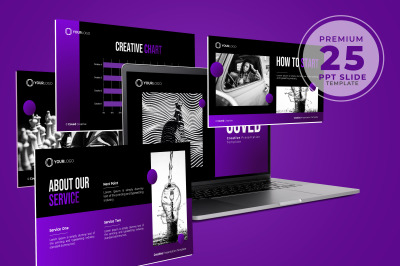 Coved - Creative Powerpoint Template