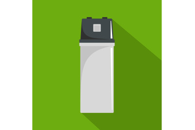 Control equipment icon, flat style