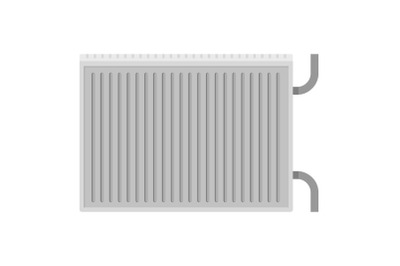 Radiator icon, flat style