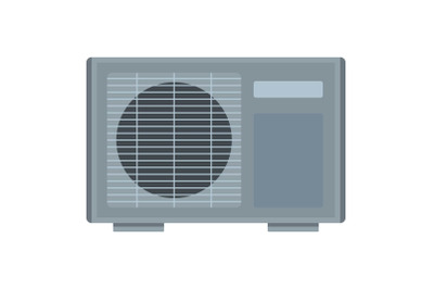 Fan icon, flat style