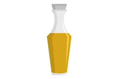 Vinegar icon, flat style