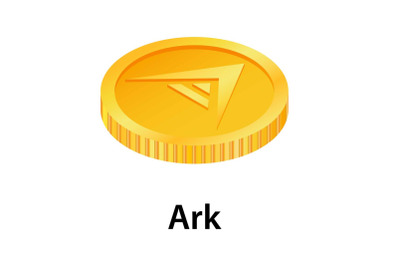Ark icon, isometric style