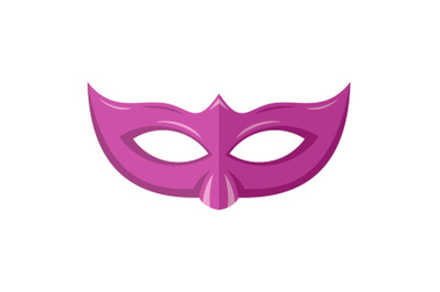 Event mask icon, flat style