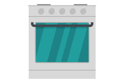 Burner icon, flat style