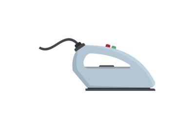 Iron icon, flat style