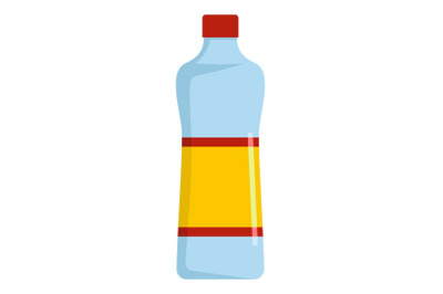 Washing bottle icon, flat style