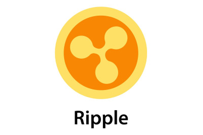 Ripple icon, flat style