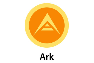 Ark icon, flat style