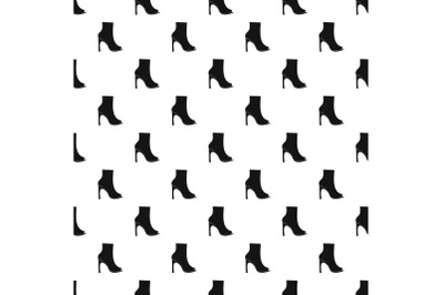 Woman shoes pattern vector seamless