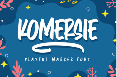 Komersie - Playful Marker
