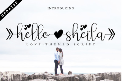 Hello Sheila - Lovely Script with Heart