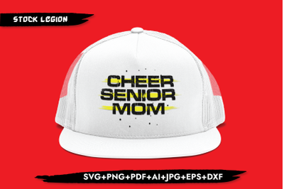 Cheer Senior Mom SVG