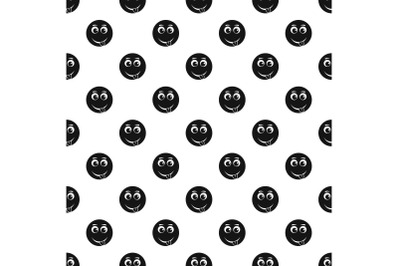 Smile pattern vector seamless