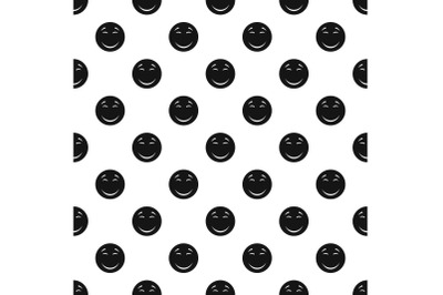 Smile pattern vector seamless