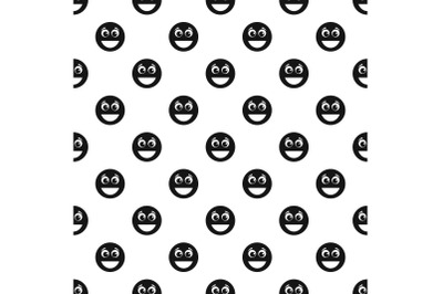 Smile pattern vector seamless