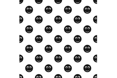 Smile pattern vector seamless