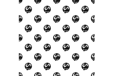 Smile pattern vector seamless
