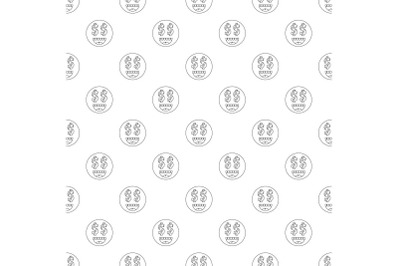 Money smile pattern vector seamless