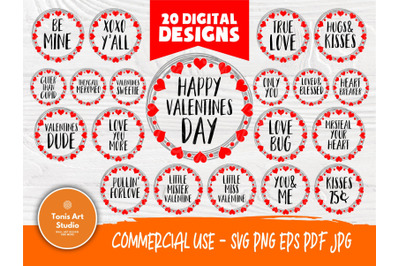 Valentine SVG Bundle, Kids Valentines Day, Love Svg