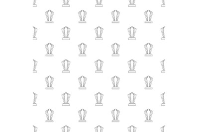 Award pattern vector seamless