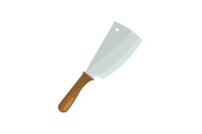 Knife icon, flat style