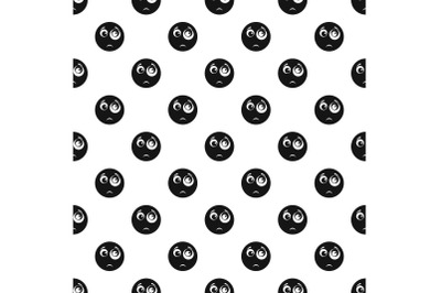 Smile pattern vector seamless